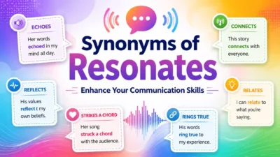 Synonyms of Resonates Enhance Your Communication Skills
