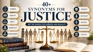 40+ Synonyms for Justice Better Words for Fairness and Equality