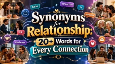 Synonyms for Relationship 20+ Words for Every Connection
