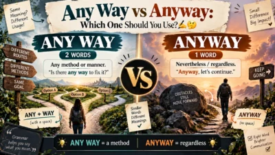 Any Way vs Anyway Which One Should You Use✍️🤔