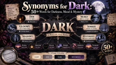 Synonyms for Dark: 50+ Words for Darkness, Mood & Mystery 🌑
