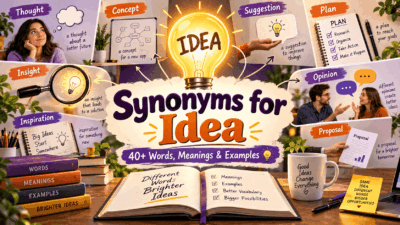 Synonyms for Idea 40+ Words, Meanings & Examples 💡
