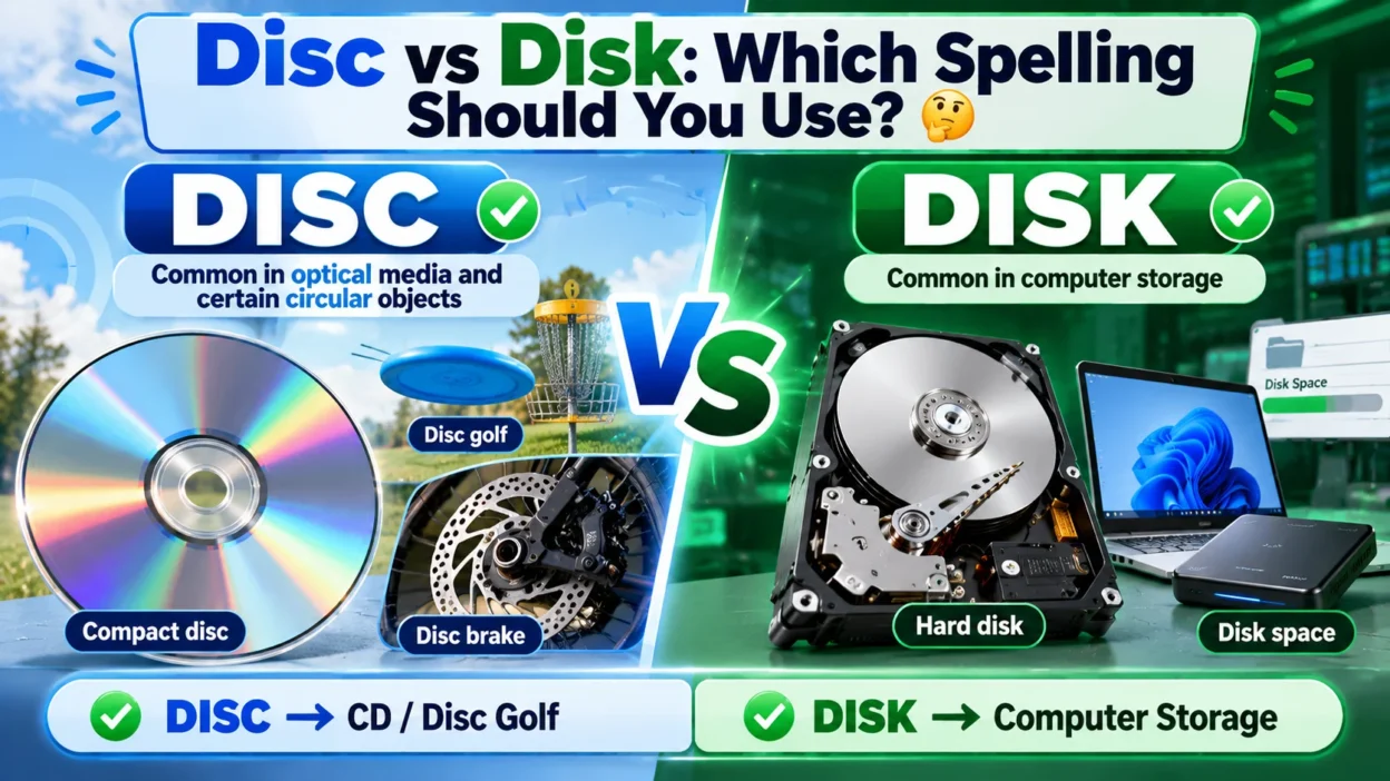 Disc vs Disk: Which Spelling Should You Use? 🤔