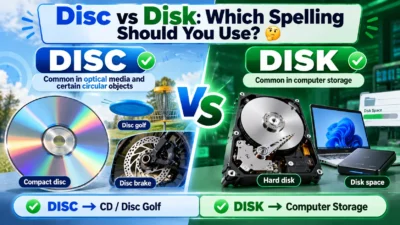 Disc vs Disk: Which Spelling Should You Use? 🤔